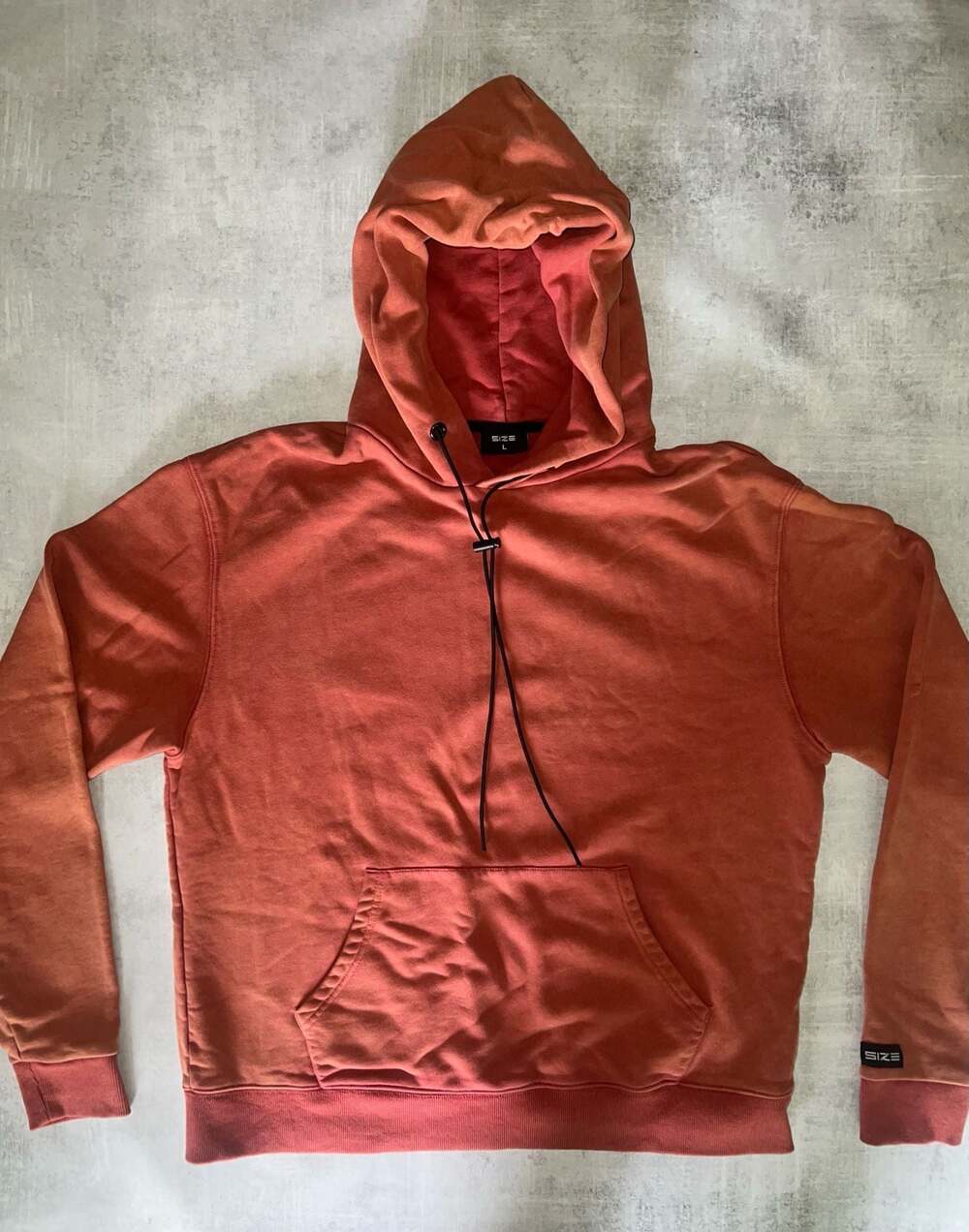 Size Up Apparel Official Red Vintage Wash Pullover Hoodie